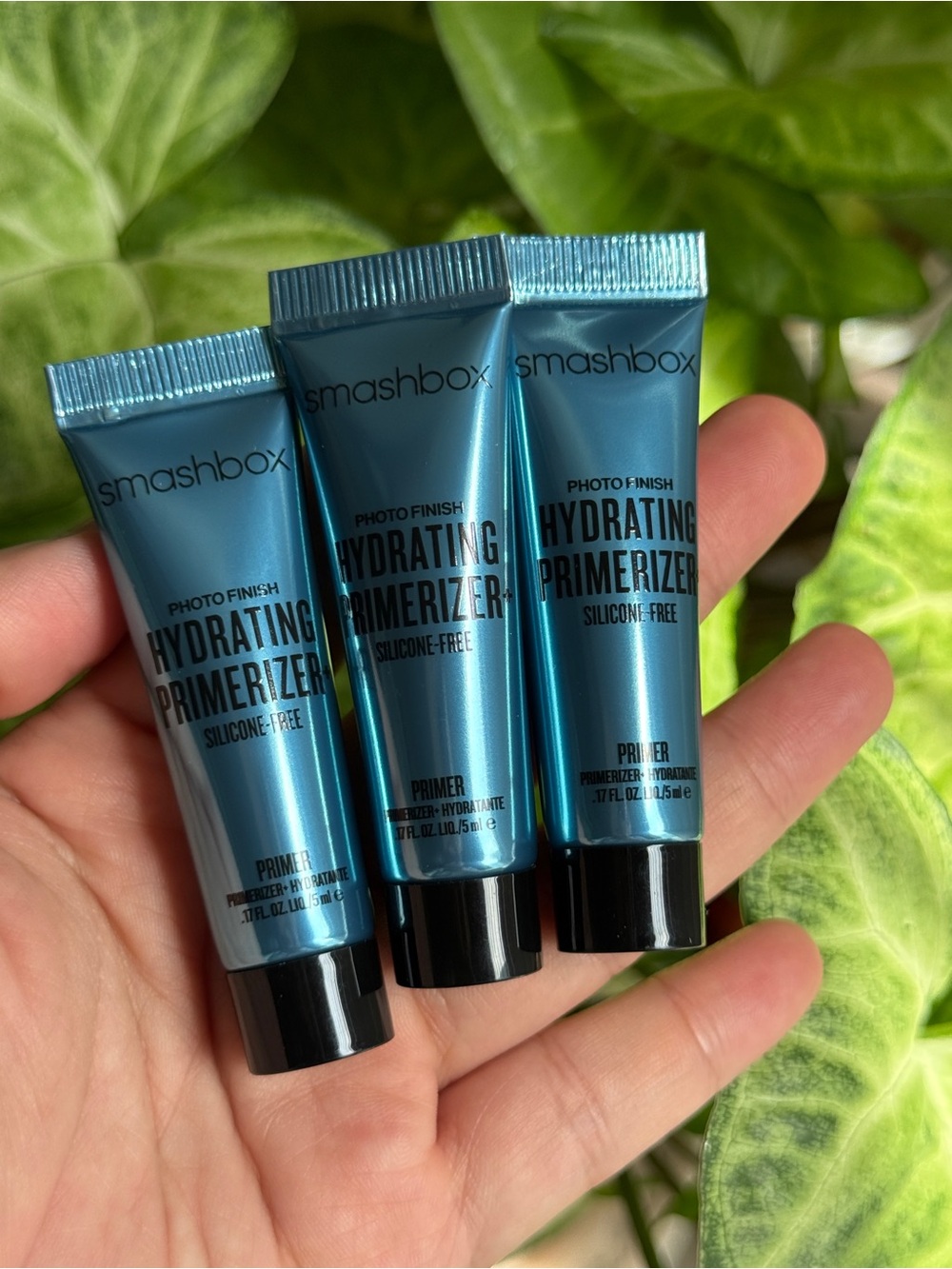 Smashbox Photo Finish Hydrating Primerizer+ Silicone-Free Primer Trio (3 Mini )